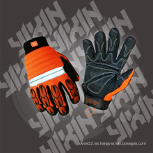 Guante de trabajo-guante de trabajo-guantes de seguridad-Hi-Vis guantes de trabajo anti-vibración-guante de trabajo pesado